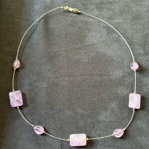 Silpada Purple Bead Necklace